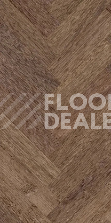 Кварцвиниловые полы Maximus Herringbone SPC Highland Oak Chocolate фото 1 | FLOORDEALER